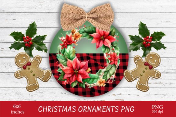 Buffalo Ornament Sublimation & Illustrations