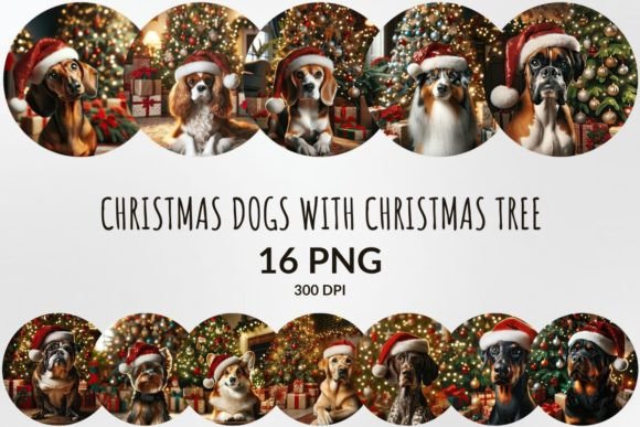 Christmas Dogs Illustrations: A Crafter’s Review