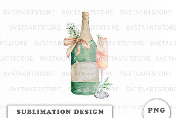 Christmas Holiday Sublimation PNG: Festive Illustrations