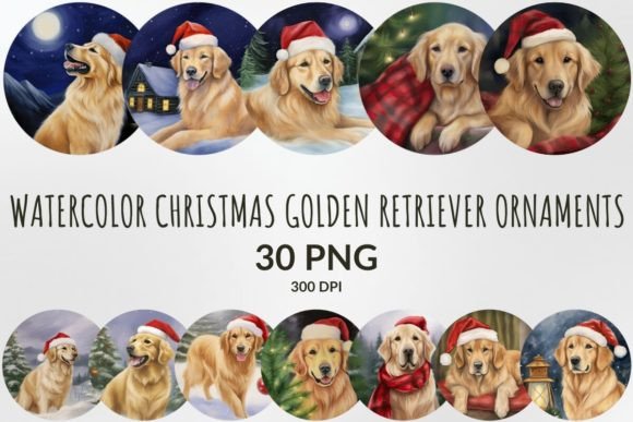 Reviewing the Christmas Golden Retriever Ornament Design